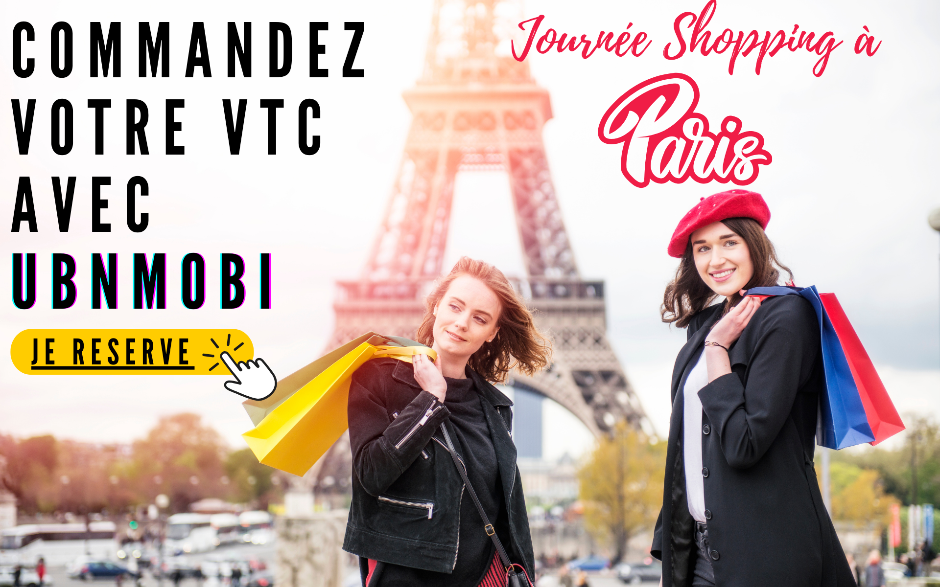 Faire du shopping à Paris en taxi ou vtc