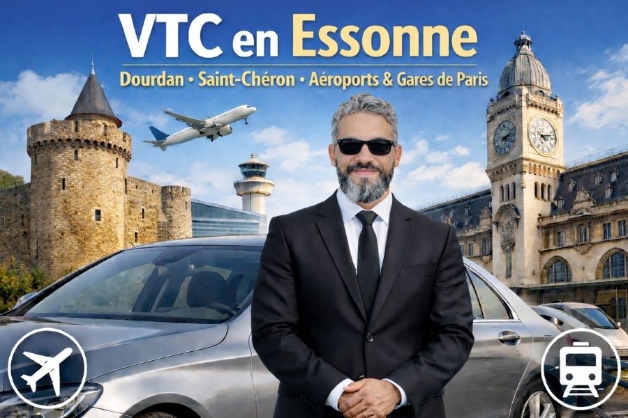 Chauffeur privé VTC à Dourdan et Saint-Chéron